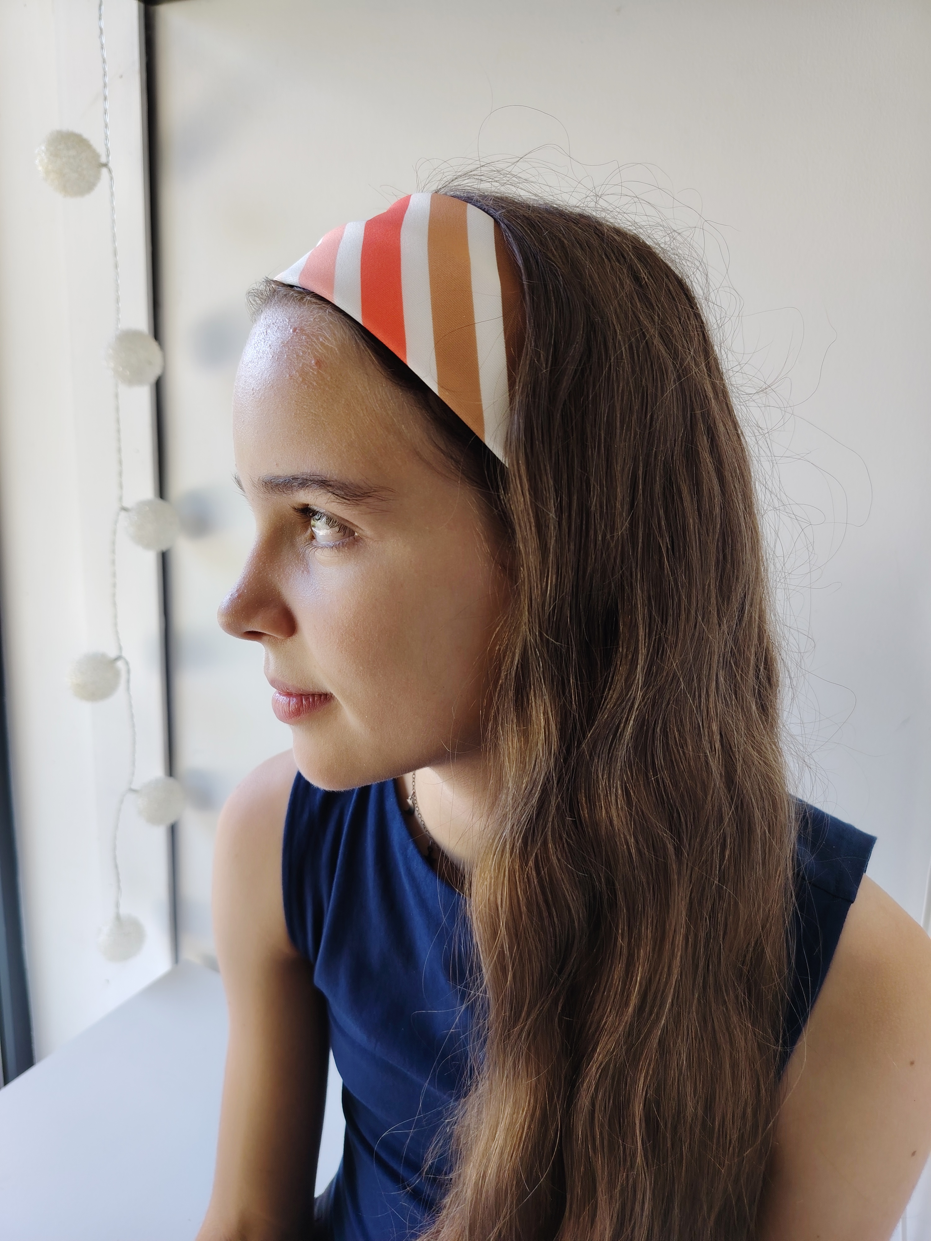 Bandeau de la boutique Elle virevolte Bandeaux et accessoires en tissu bio GOTS. Création française (Aveyron)