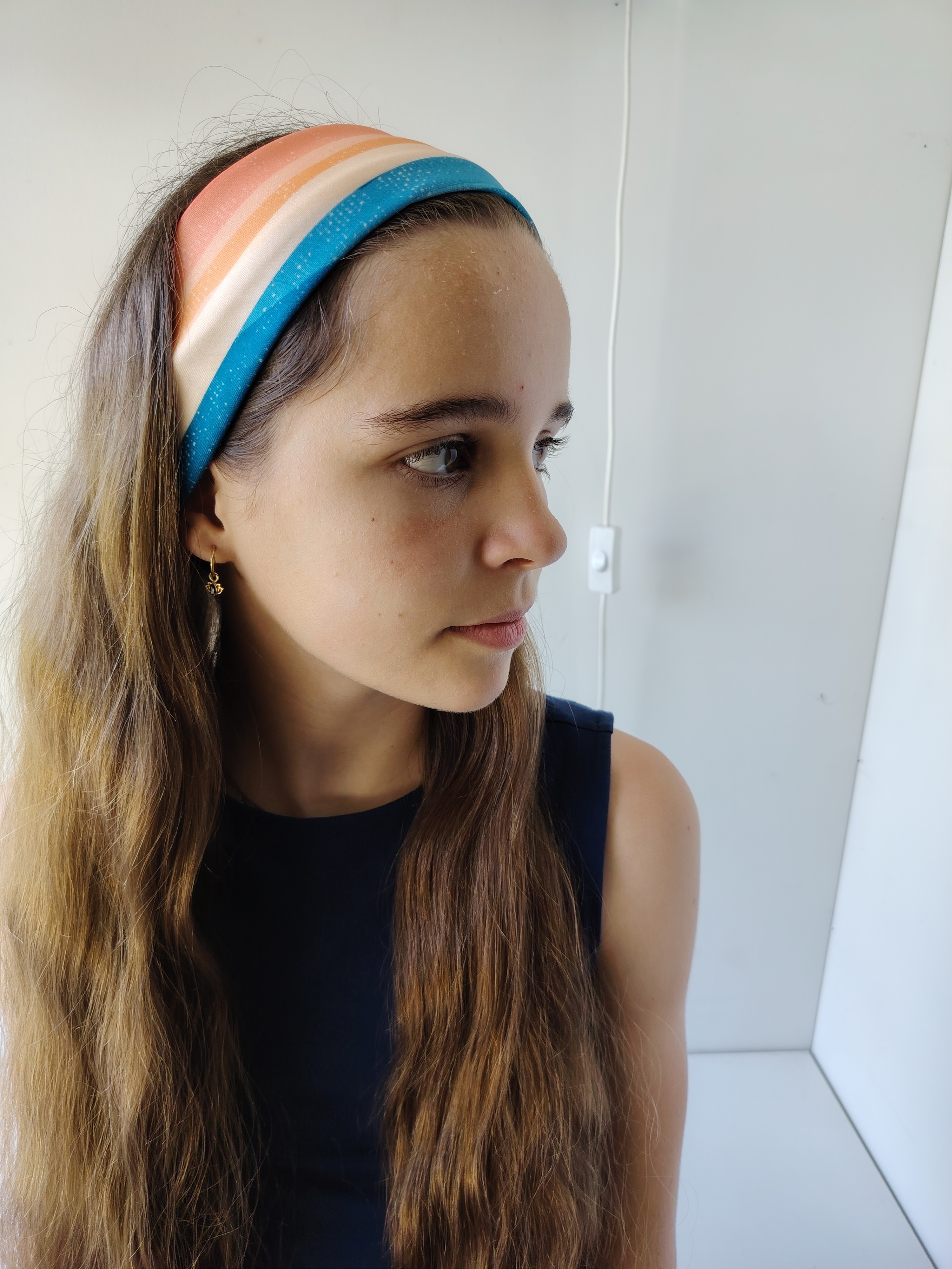 Bandeau de la boutique Elle virevolte Bandeaux et accessoires en tissu bio GOTS. Création française (Aveyron)